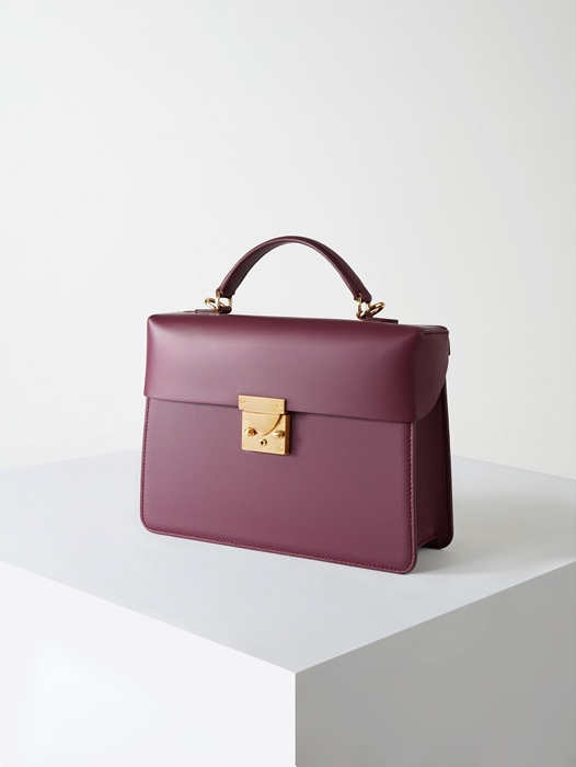 Box Bag-Violet Purple